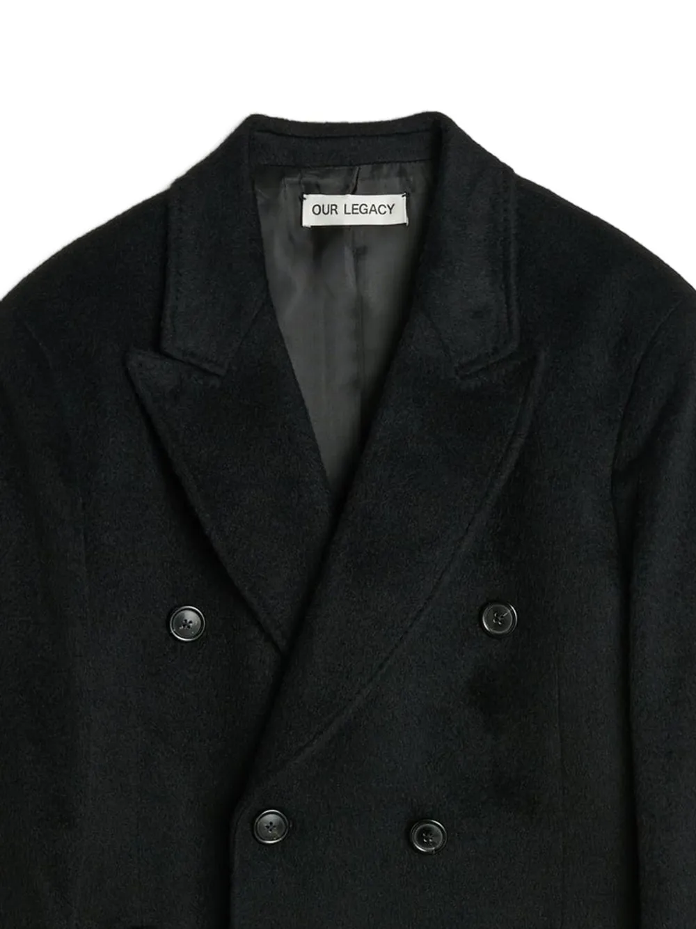 OUR LEGACY Whale コート | ブラック | FARFETCH JP