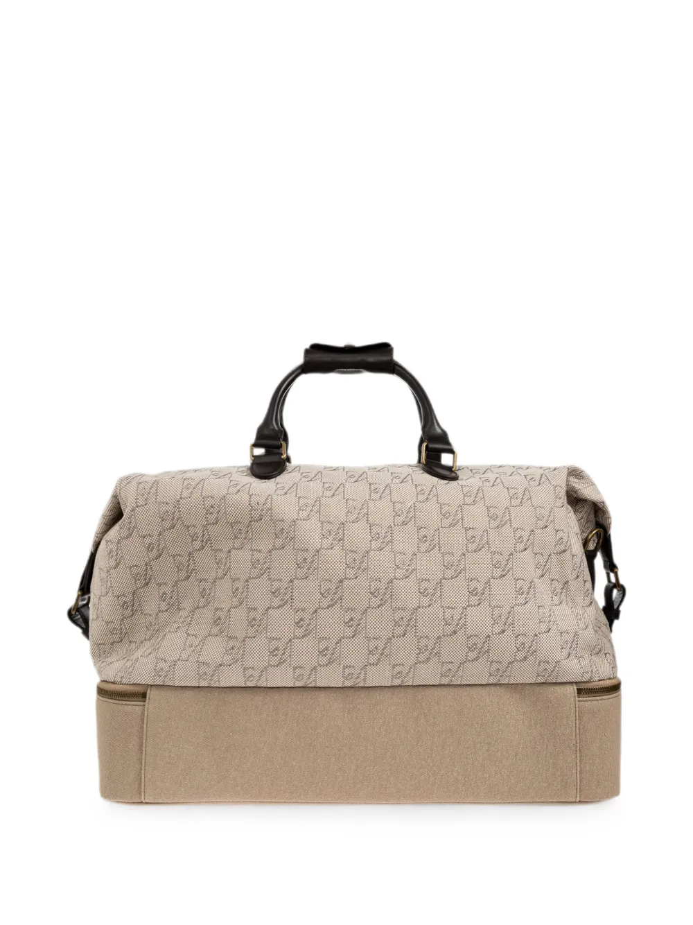 Emporio Armani Reistas met monogramprint Beige