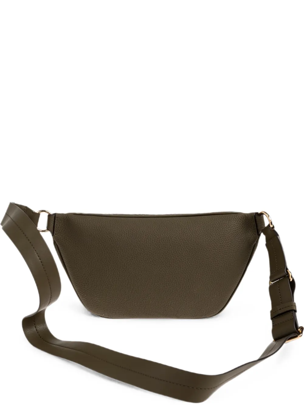 Michael Kors Jet Set Travel logo-embossed leather belt bag Groen