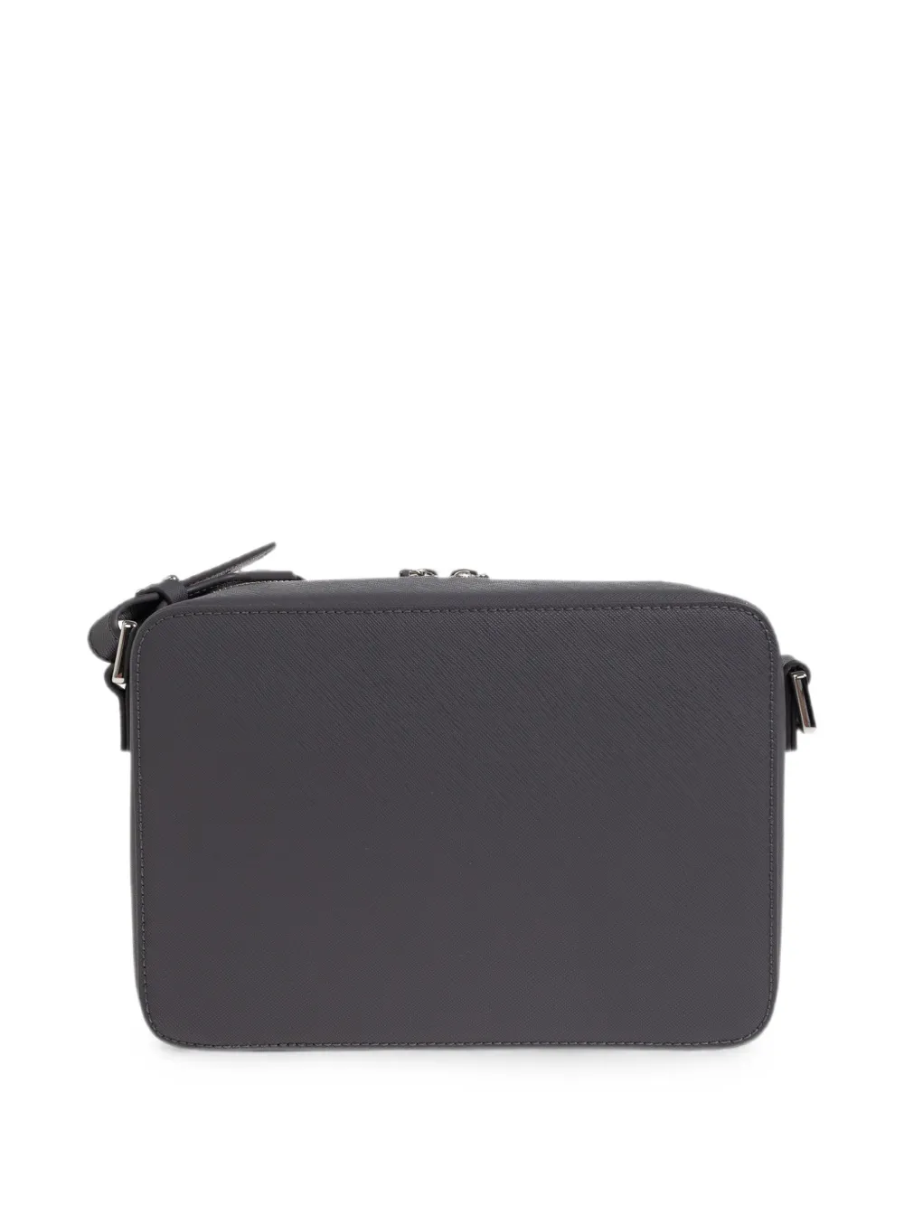 Emporio Armani Messengertas met logo-applicatie Grijs