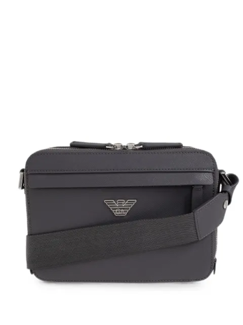 Emporio Armani logo-applique messenger bag
