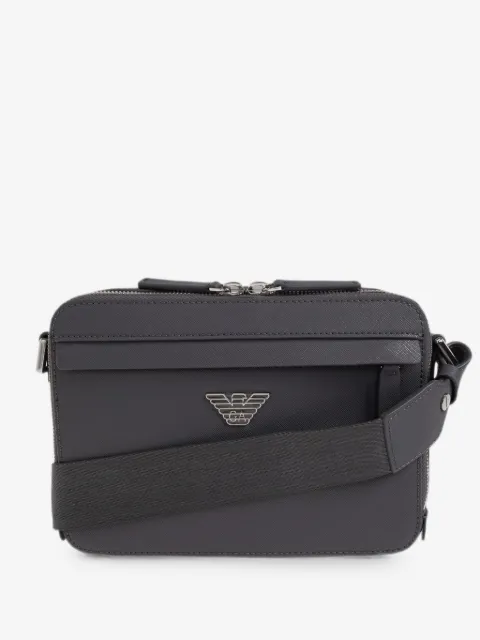 Emporio Armani logo-applique messenger bag