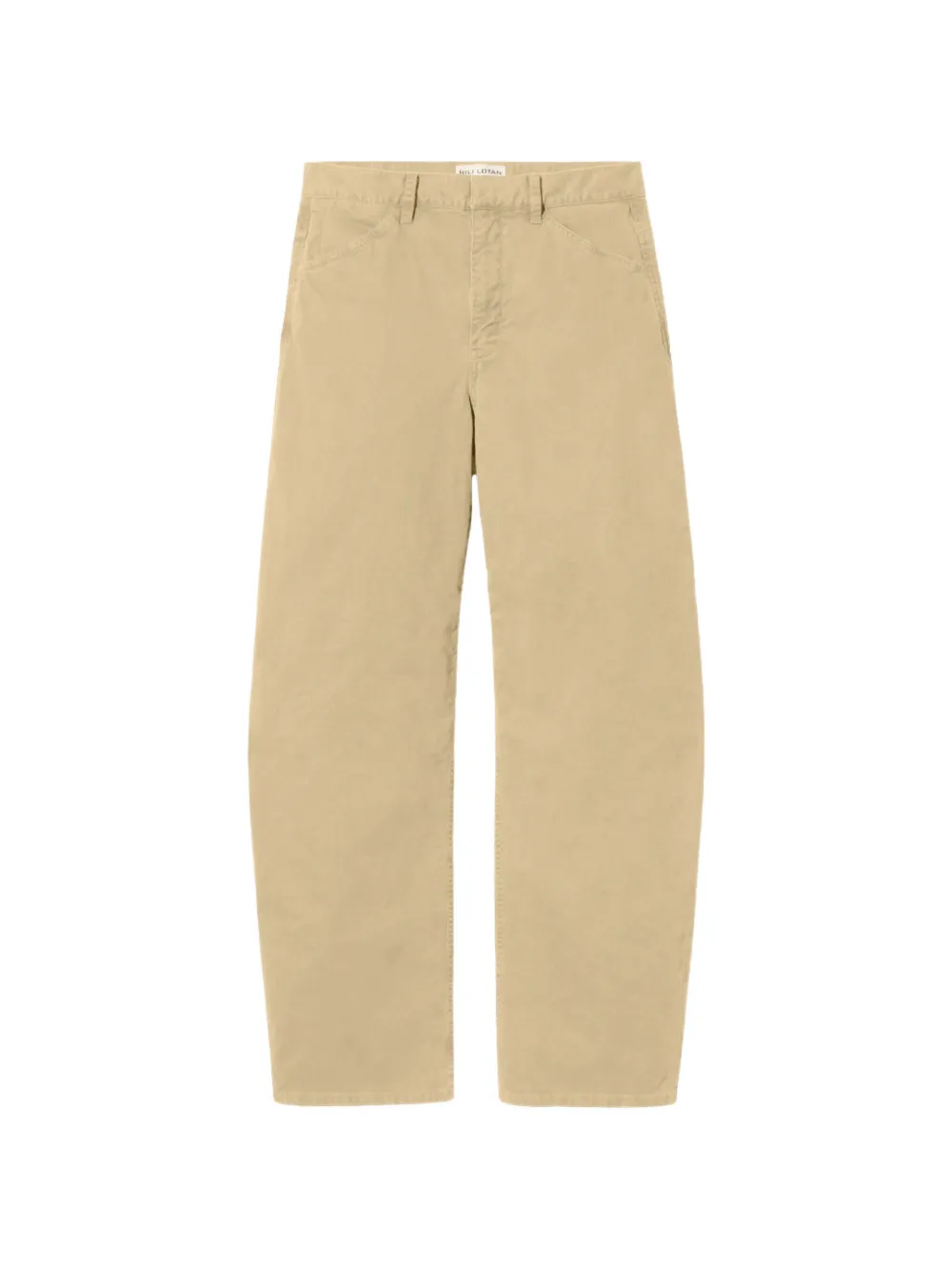 Nili Lotan Tribeca straight-leg trousers - Giallo