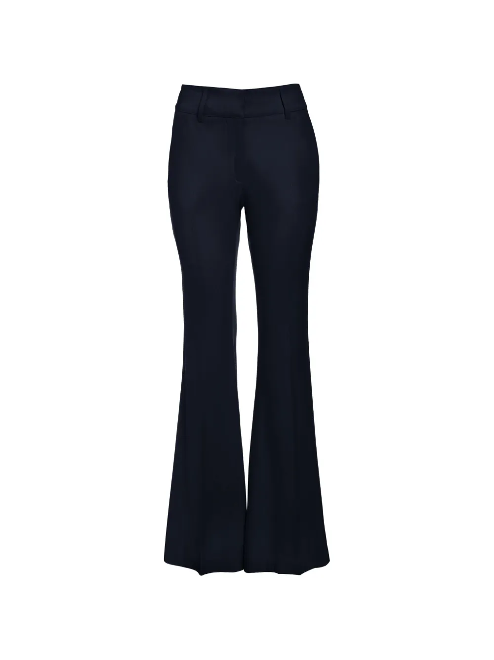 Gabriela Hearst Rhein mid-rise flared trousers - Blu