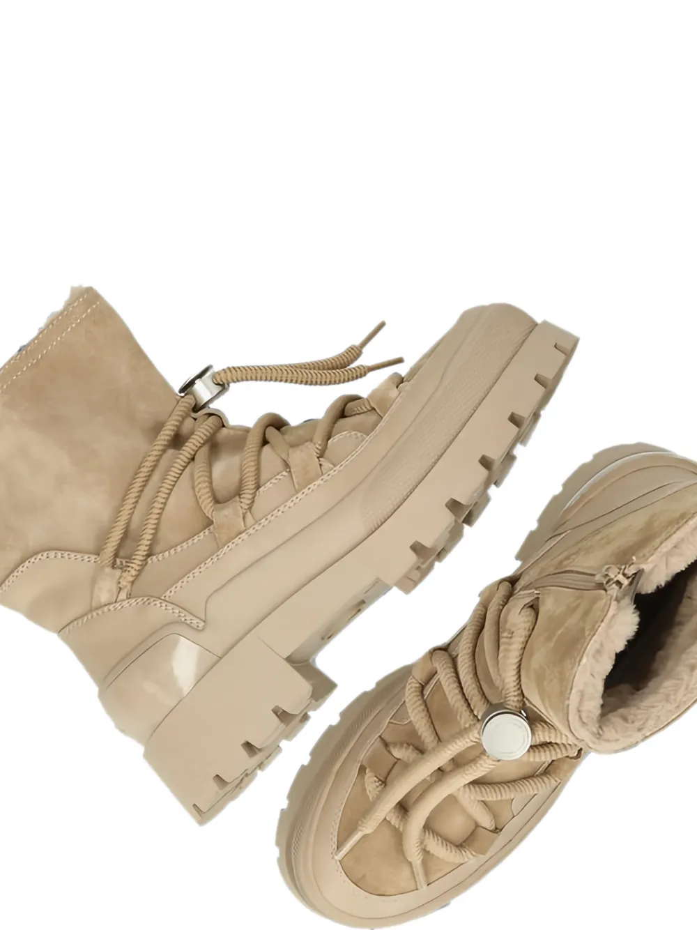 MEXX lace-up boots Beige
