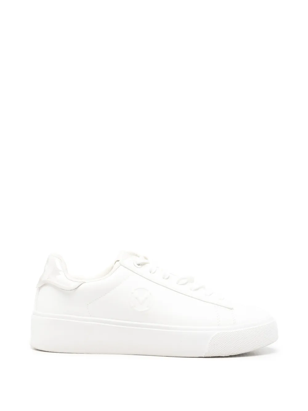 MEXX logo-embossed flatform sneakers