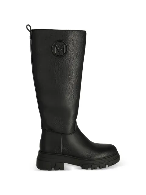 MEXX logo-patch lug-sole boots
