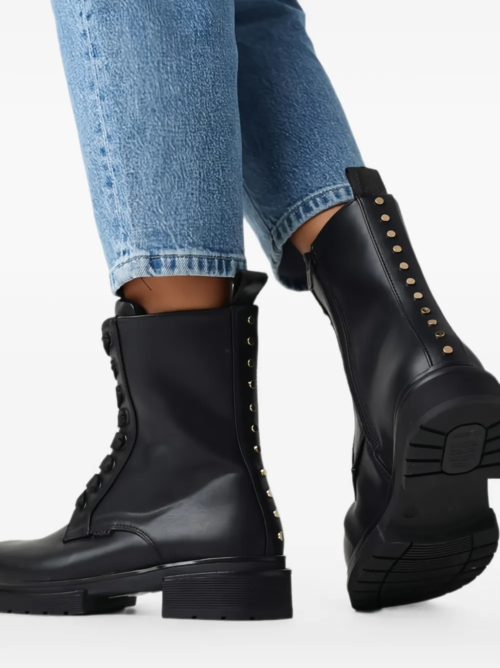 MEXX Veterlaarzen verfraaid met studs Zwart