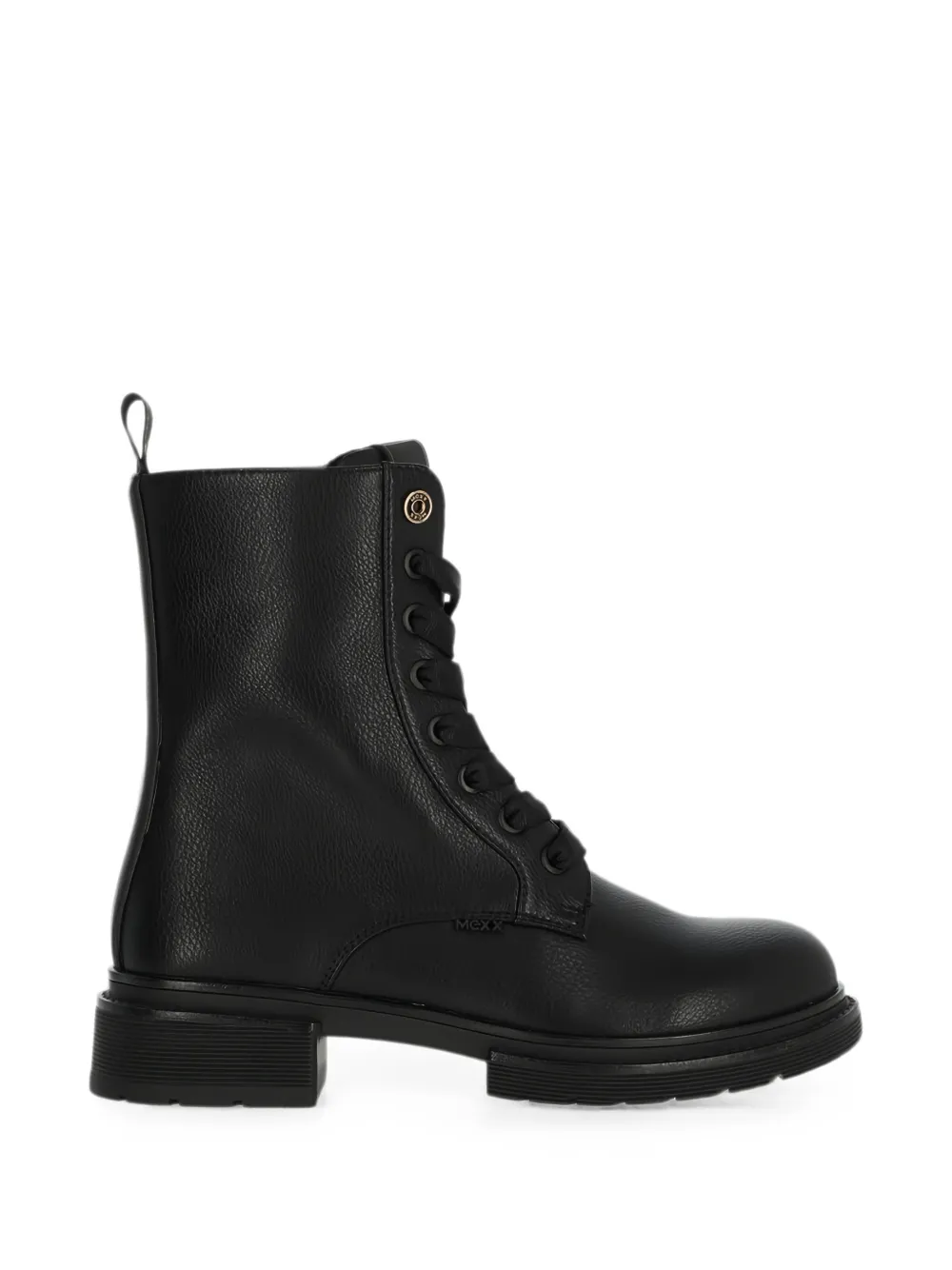 Mexx Lace-up Ankle Boots In Black