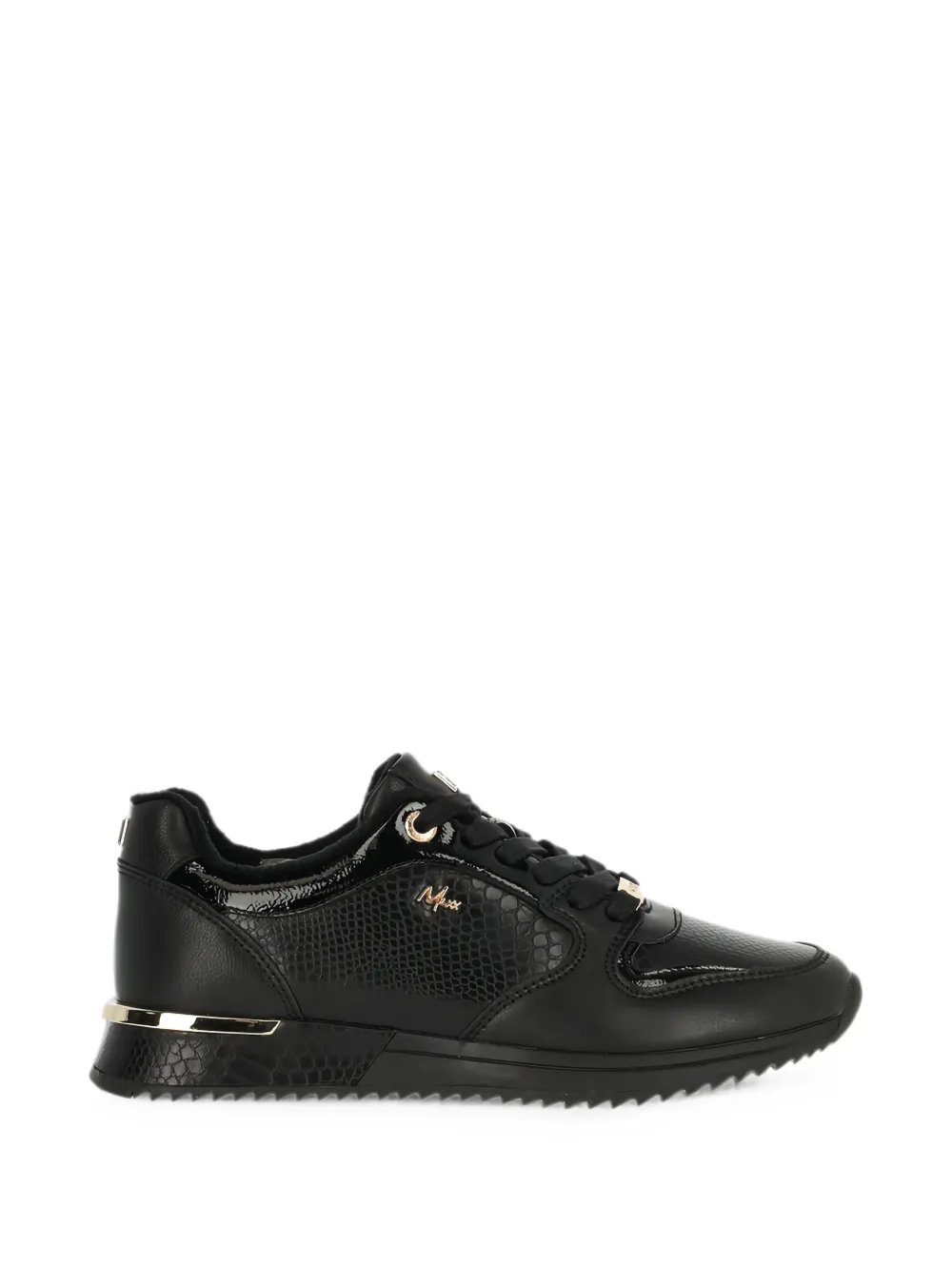 MEXX snake-effect panelled sneakers