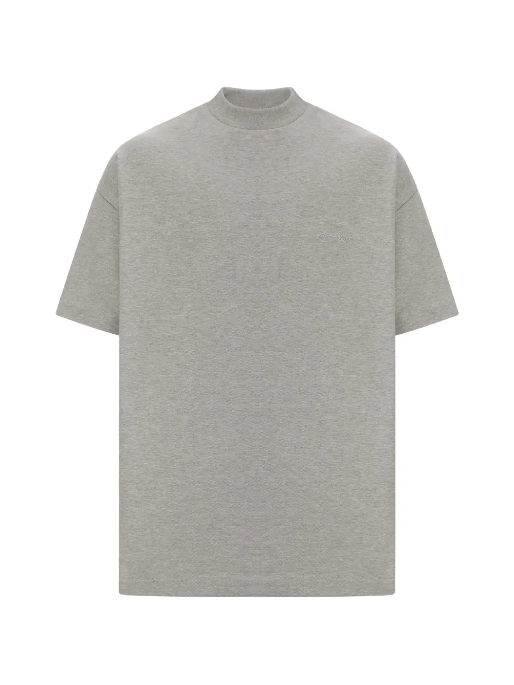 FEAR OF GOD ESSENTIALS Signature 90s logo-embroidered T-shirt - Grigio
