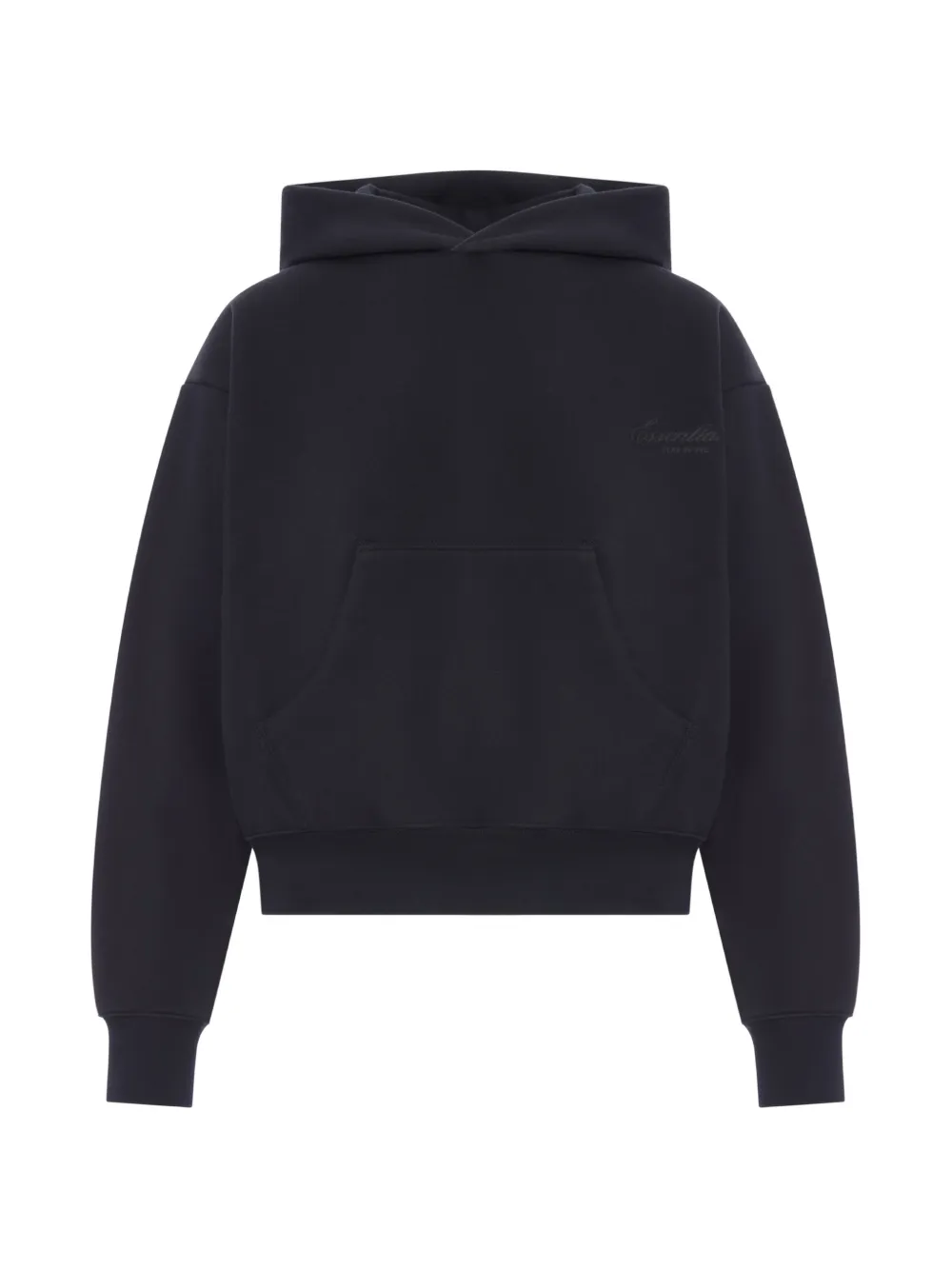 FEAR OF GOD ESSENTIALS Classic logo-patch hoodie - Schwarz