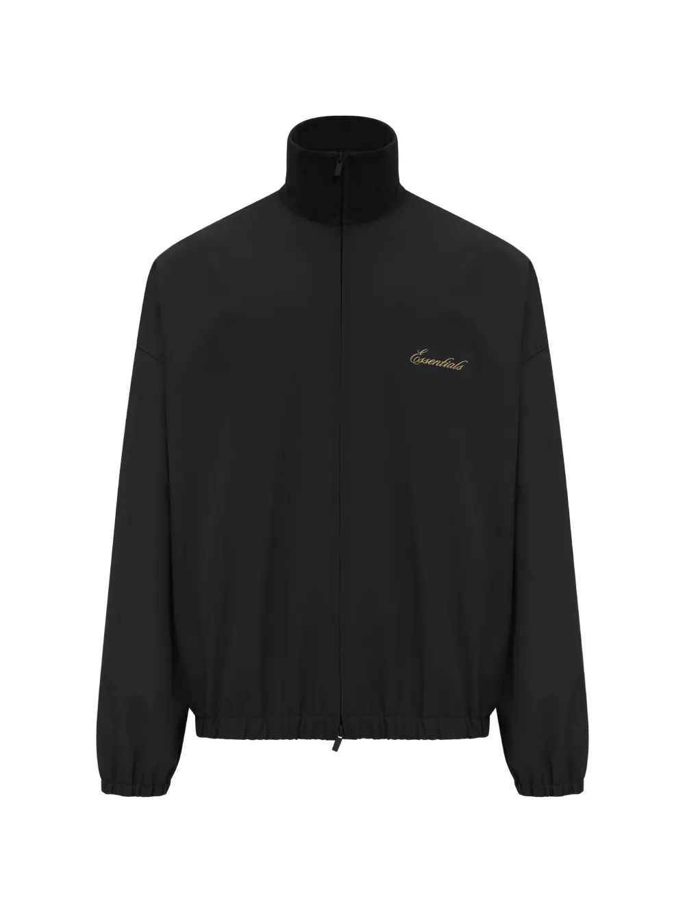 FEAR OF GOD ESSENTIALS Essentials logo-embroidered track jacket - Schwarz