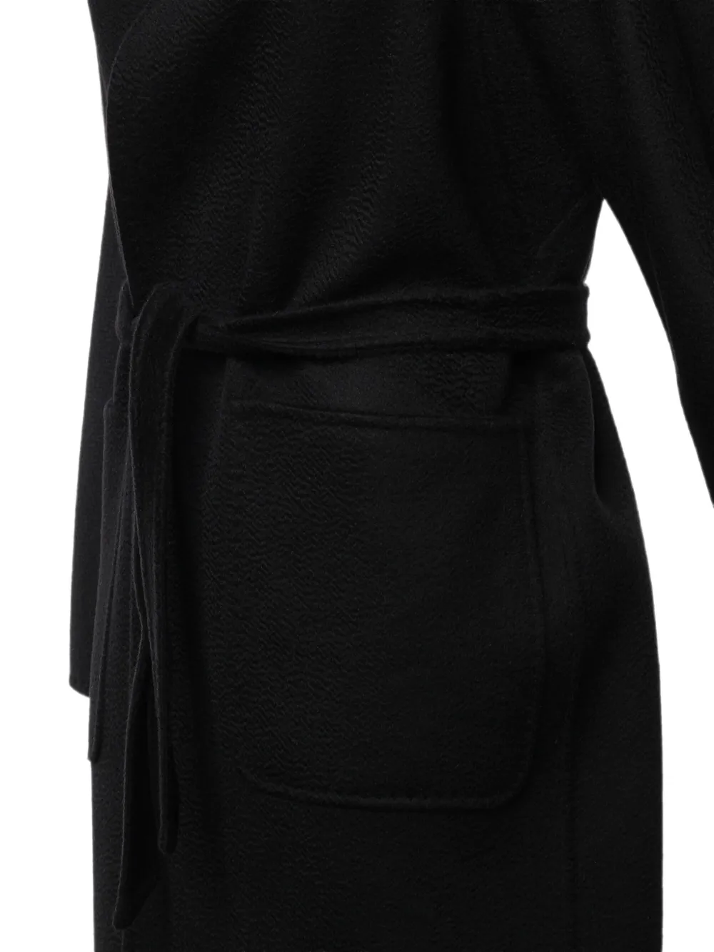 Max Mara Kasjmier jas Zwart