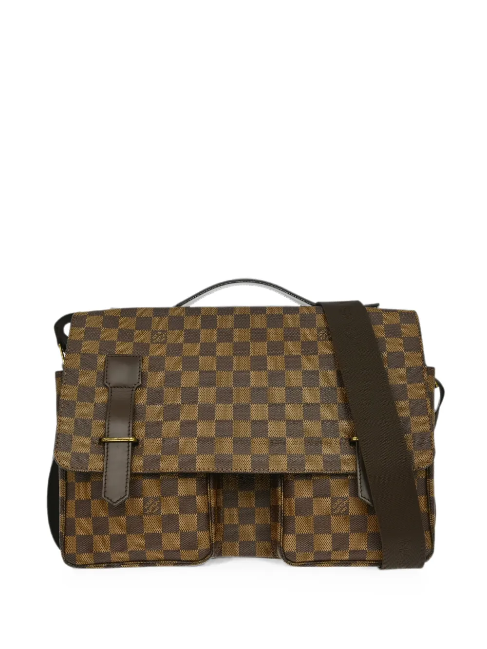 Louis Vuitton Pre-Owned 2008 Broadway messenger bag - Marrone