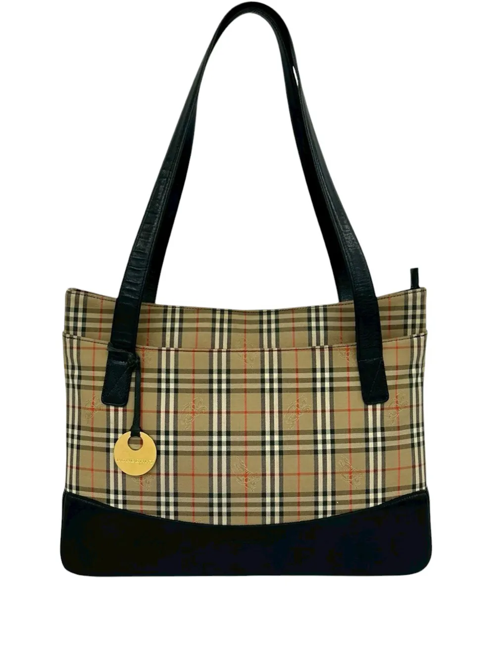 Burberry Pre-Owned 2000-2017 Haymarket Check Canvas tote bag - Toni neutri