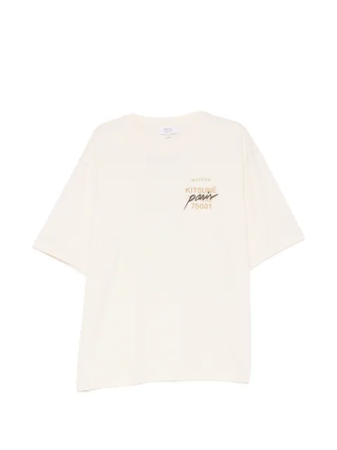 Maison Kitsuné logo-print T-shirt