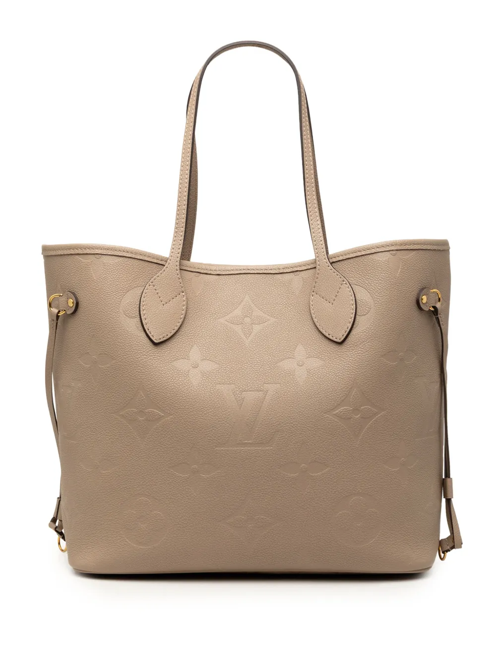 Louis Vuitton Pre-Owned 2021-2026 Monogram Giant Empreinte Neverfull MM tote bag - Toni neutri