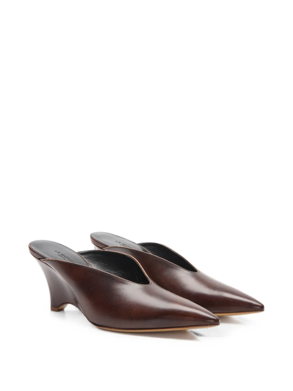Le Monde Beryl Victoria wedge pumps Bruin