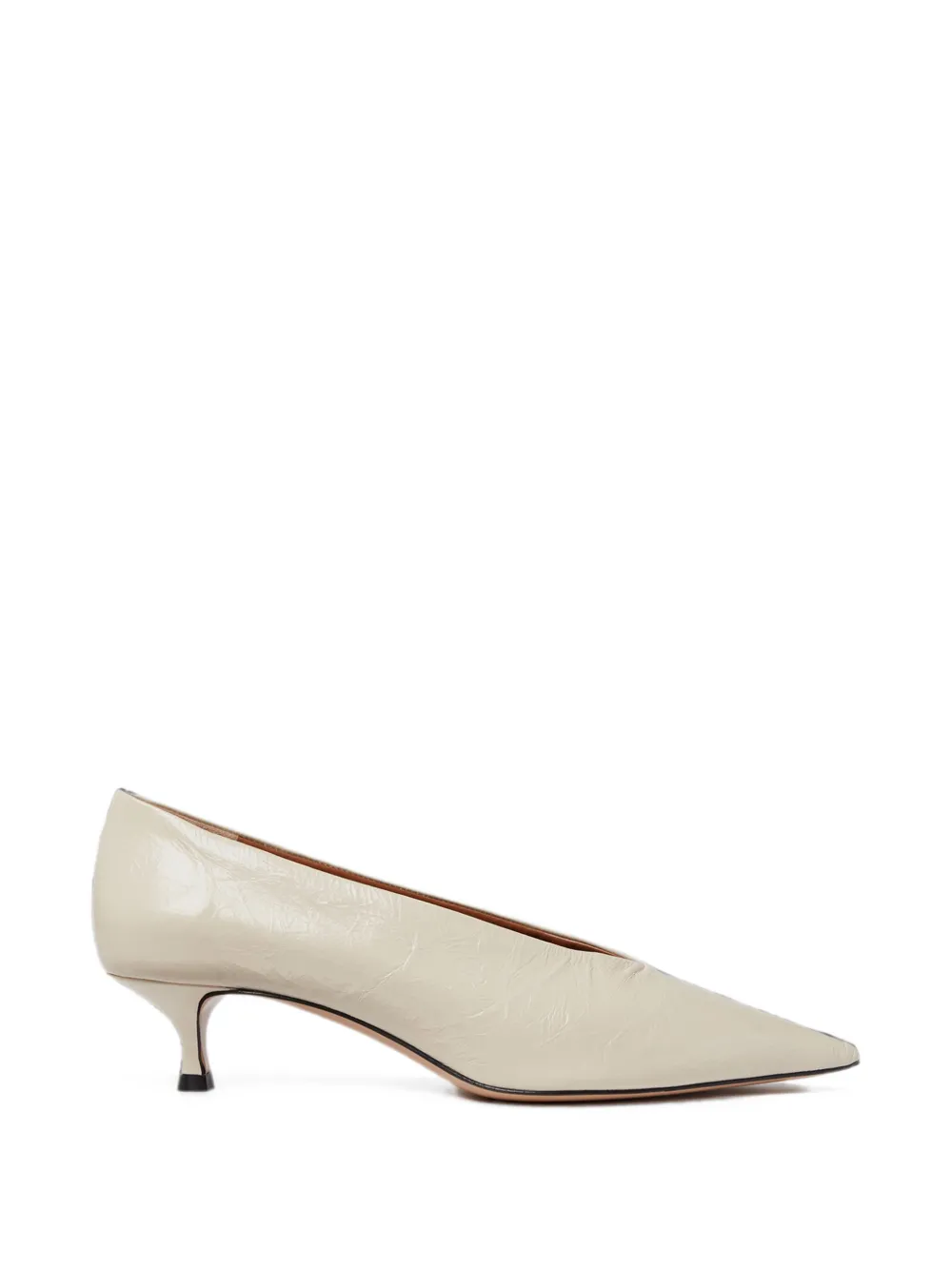 Le Monde Beryl Babouche heeled pumps Beige