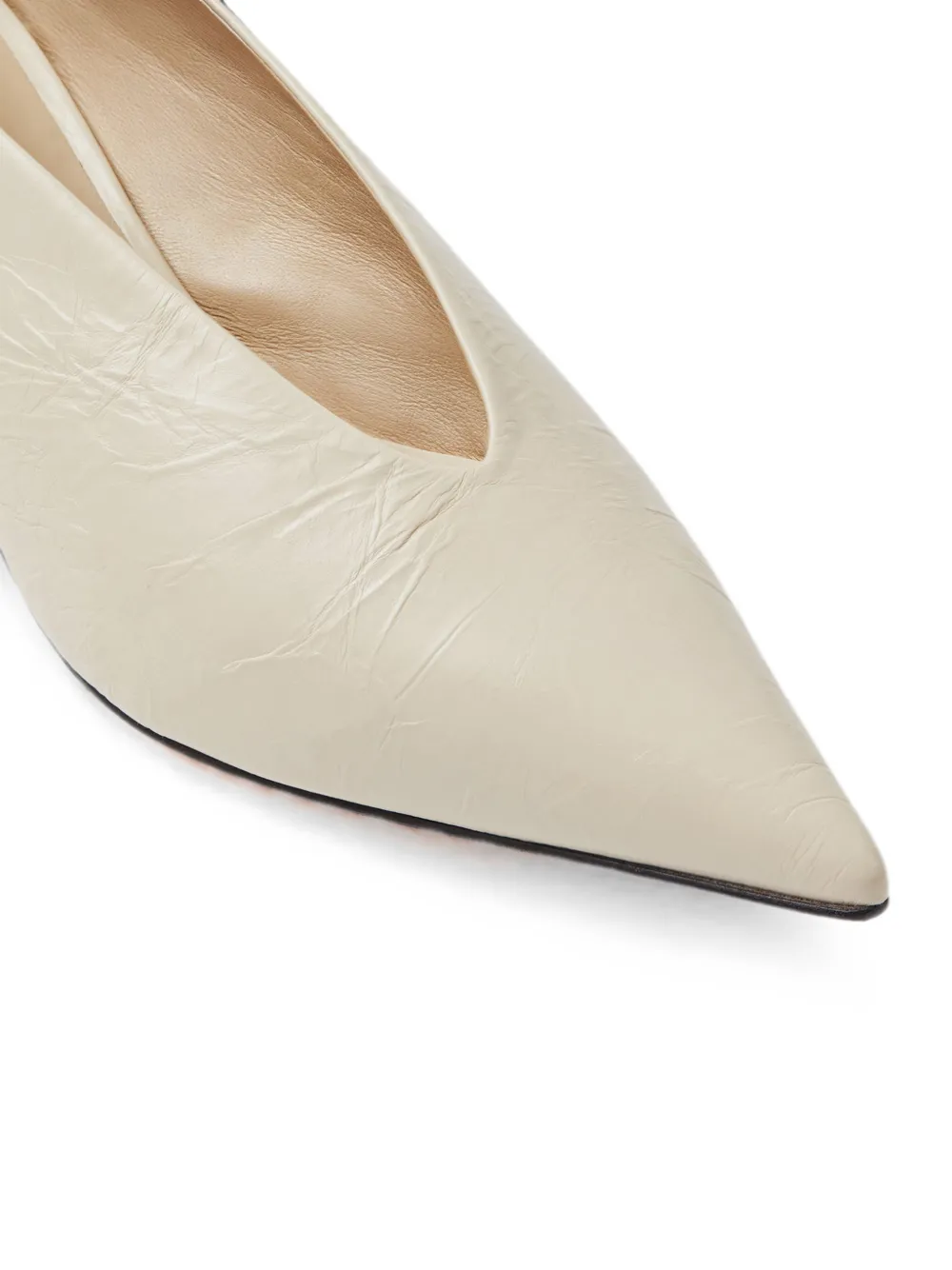 Le Monde Beryl Babouche heeled pumps Beige