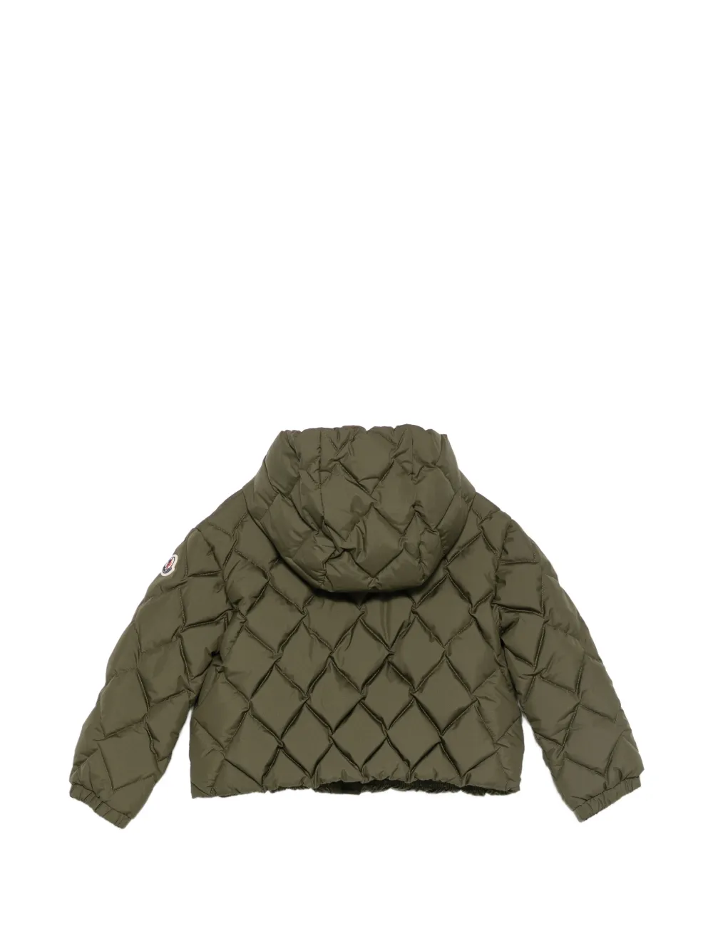 Moncler Enfant Ava gewatteerd jack Groen