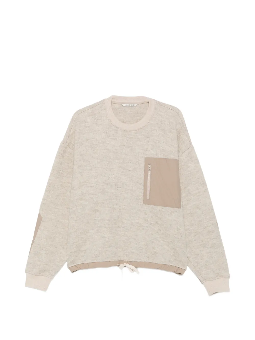 A Kind of Guise Egoa zip-pocket sweater - Tons neutres