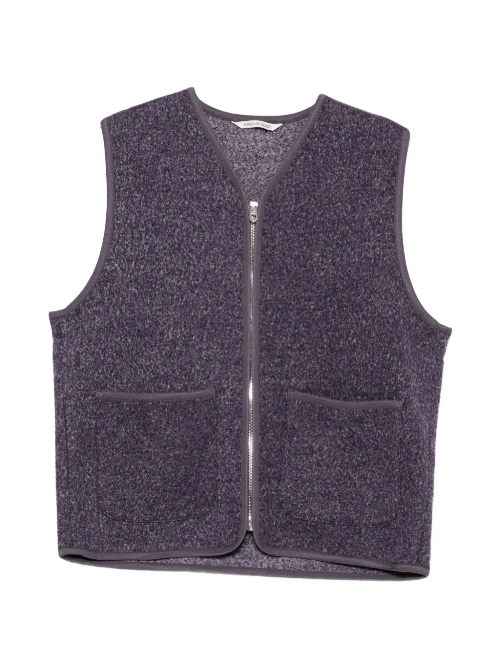 A Kind of Guise Valur wool vest - Violet