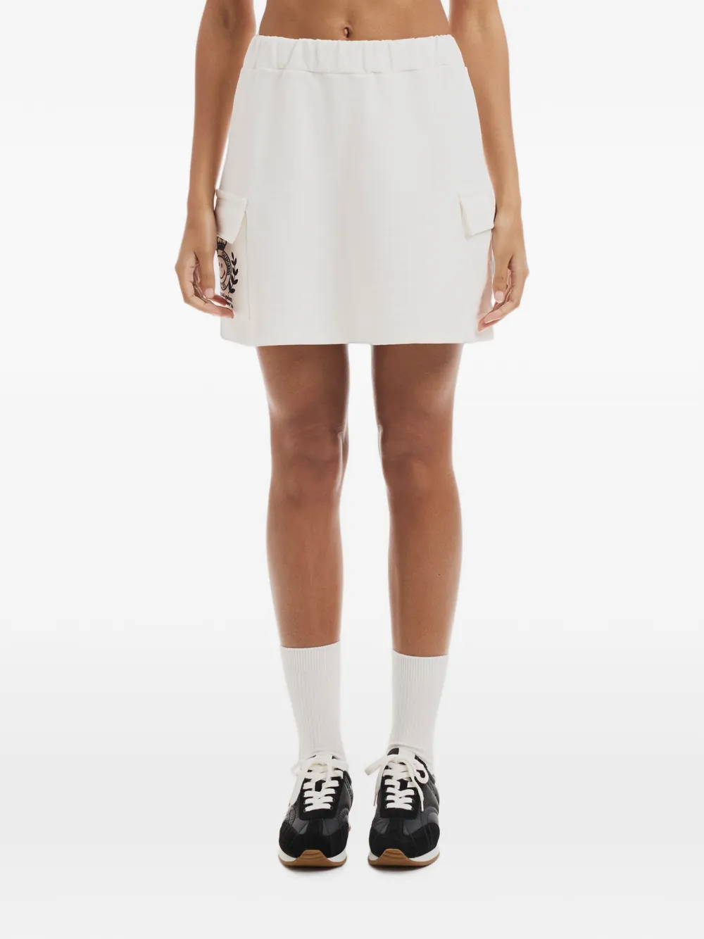Joshua Sanders Leisure Club cargo mini skirt - Toni neutri