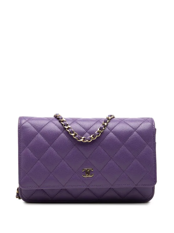 CHANEL Pre-Owned 2021-2026 ココマーク マトラッセ キャビア 