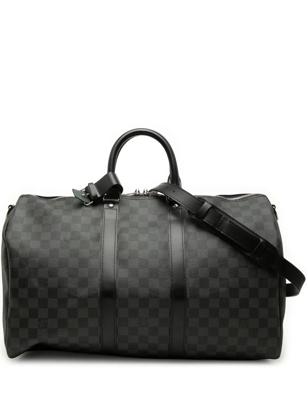 Louis Vuitton Pre-Owned 2013 Damier Graphite Keepall Bandouliere 45 travel bag - Nero