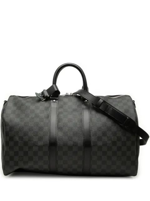 Louis Vuitton Pre-Owned 2013 다미에 그라파이트 키폴 반둘리에 45 트래블 백