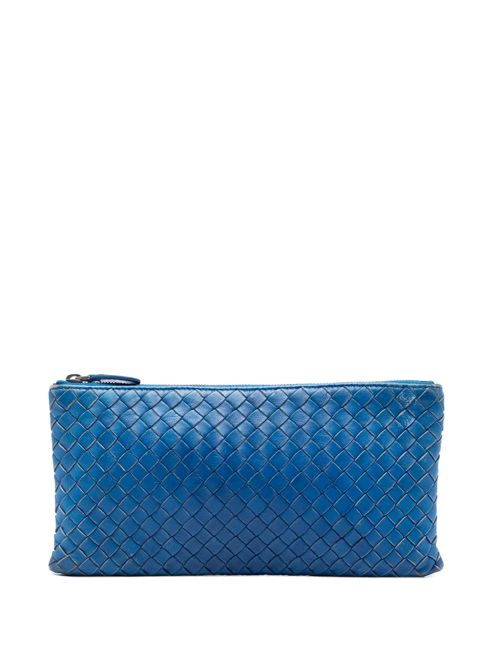 Bottega Veneta Pre-Owned 2012-2026 Nappa Intrecciato clutch bag - Blu