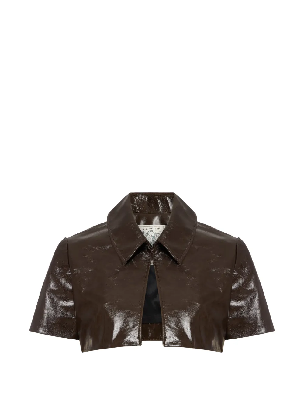 Contessa Mills Circe Lederjacke - Braun