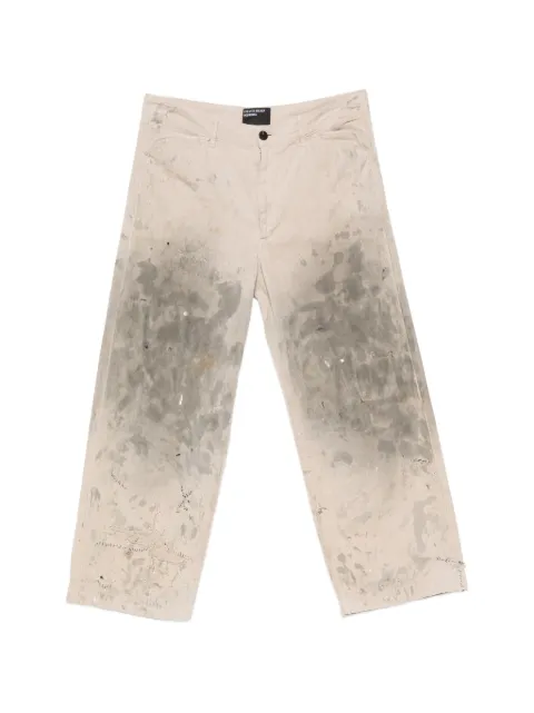 Enfants Riches Déprimés paint-splatter distressed jeans