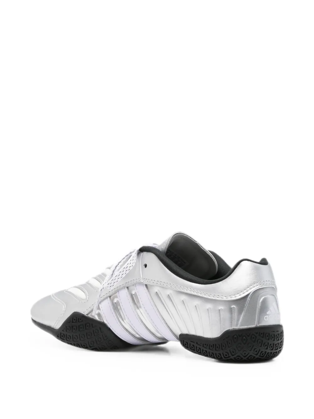 adidas Taekwondo Mei Elite metallic 3-Stripe sneakers Zilver