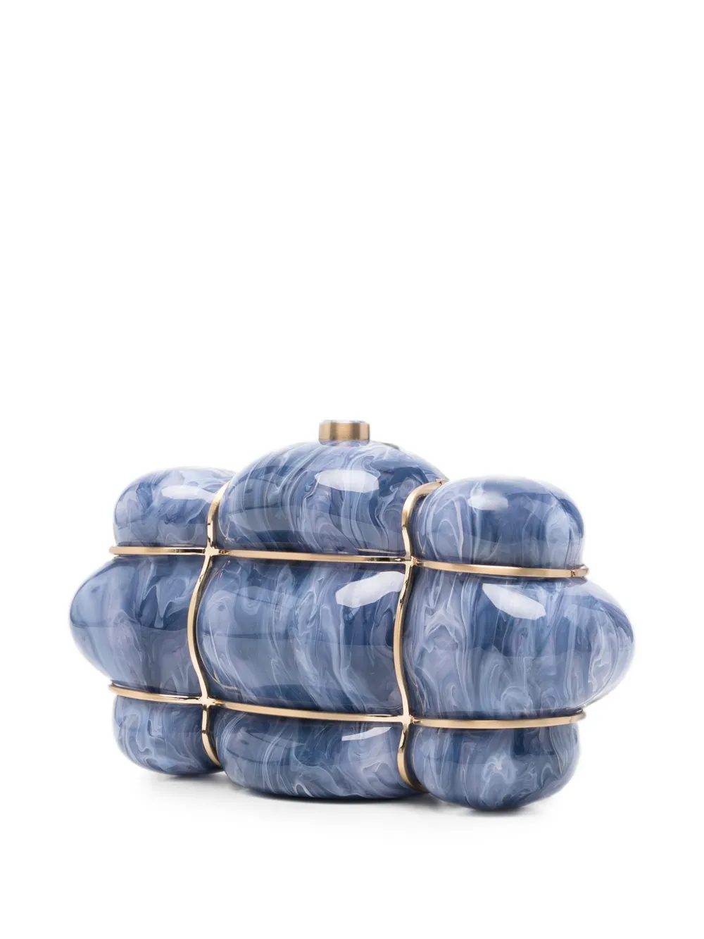Cult Gaia Bolla clutch Blauw