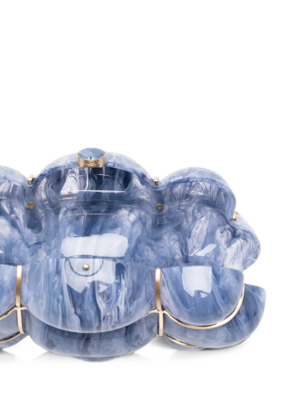 Cult Gaia Bolla clutch Blauw