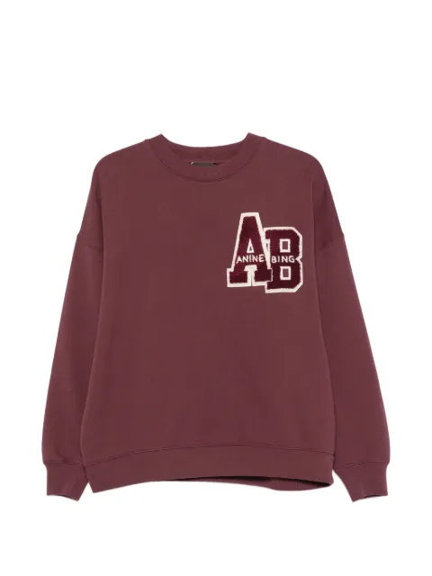 ANINE BING sudadera Miles con detalle del logo