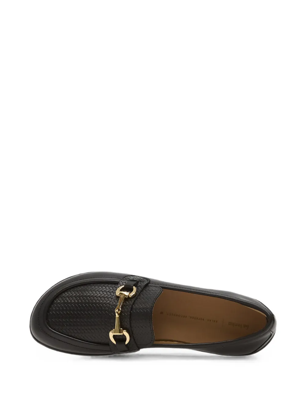 Be Lenka Divella horsebit woven-panel sneakers Zwart