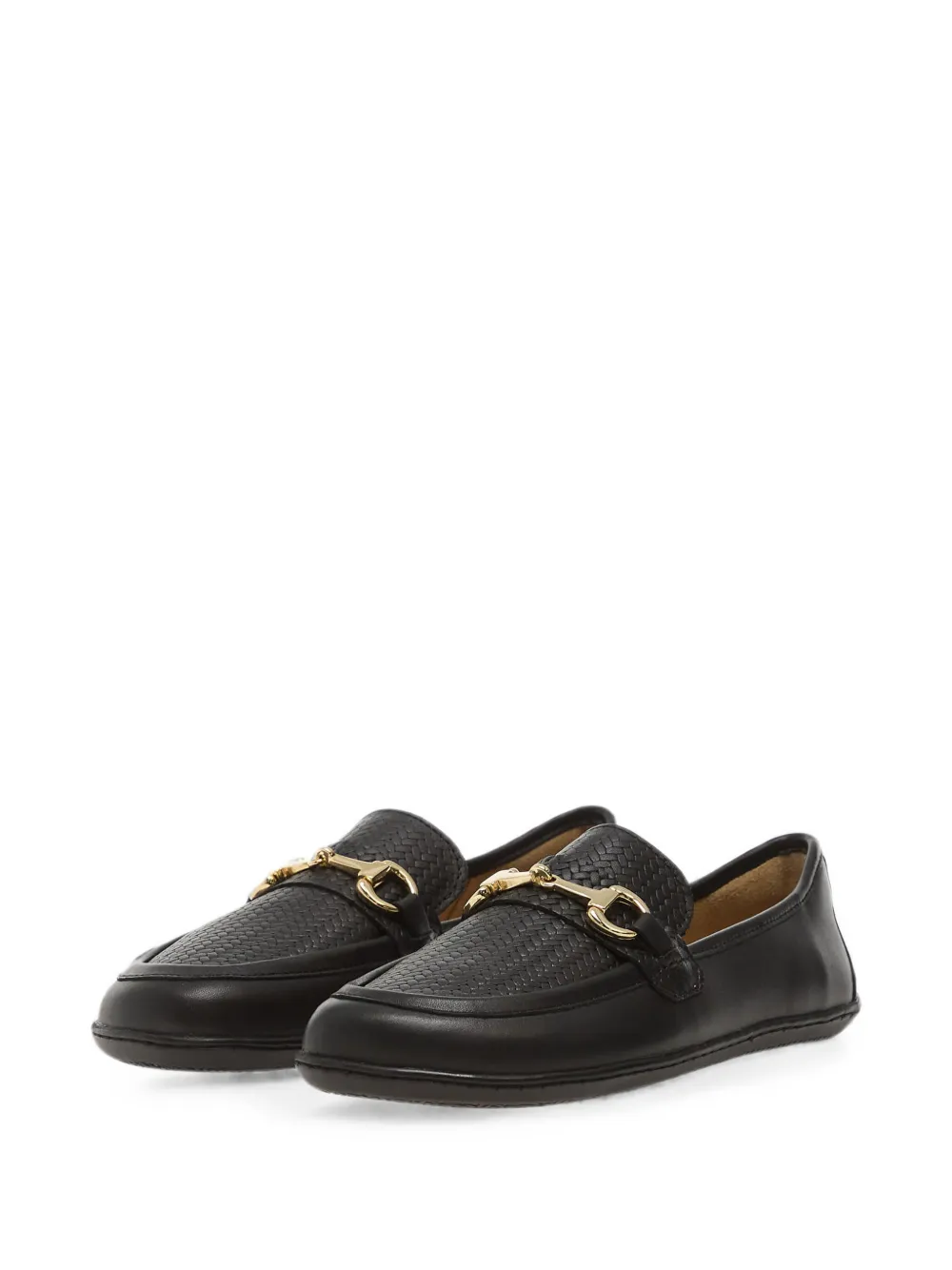 Be Lenka Divella horsebit woven-panel sneakers Zwart