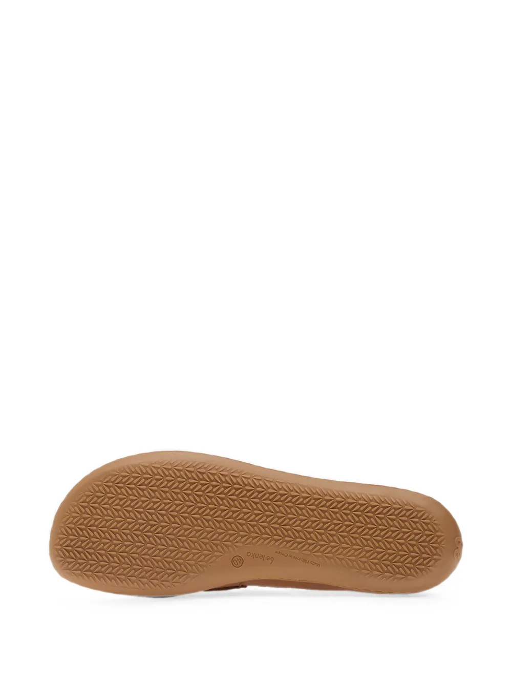 Be Lenka Divella woven-panel horsebit loafers Bruin