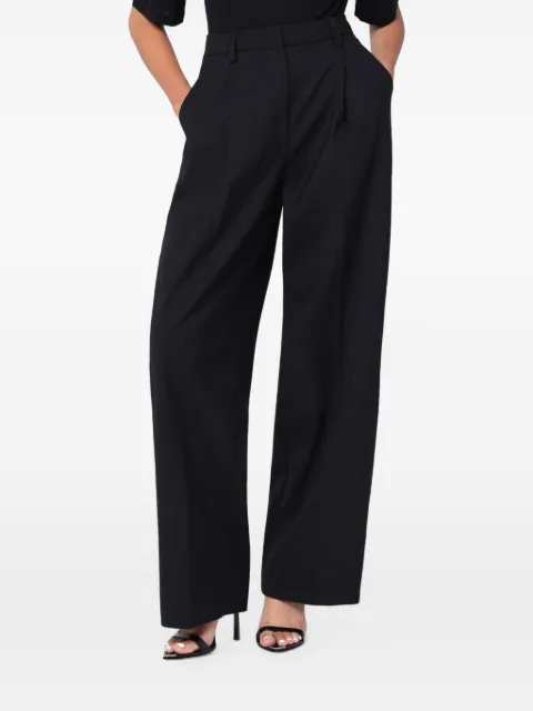 THELATEST pleated wide-leg trousers