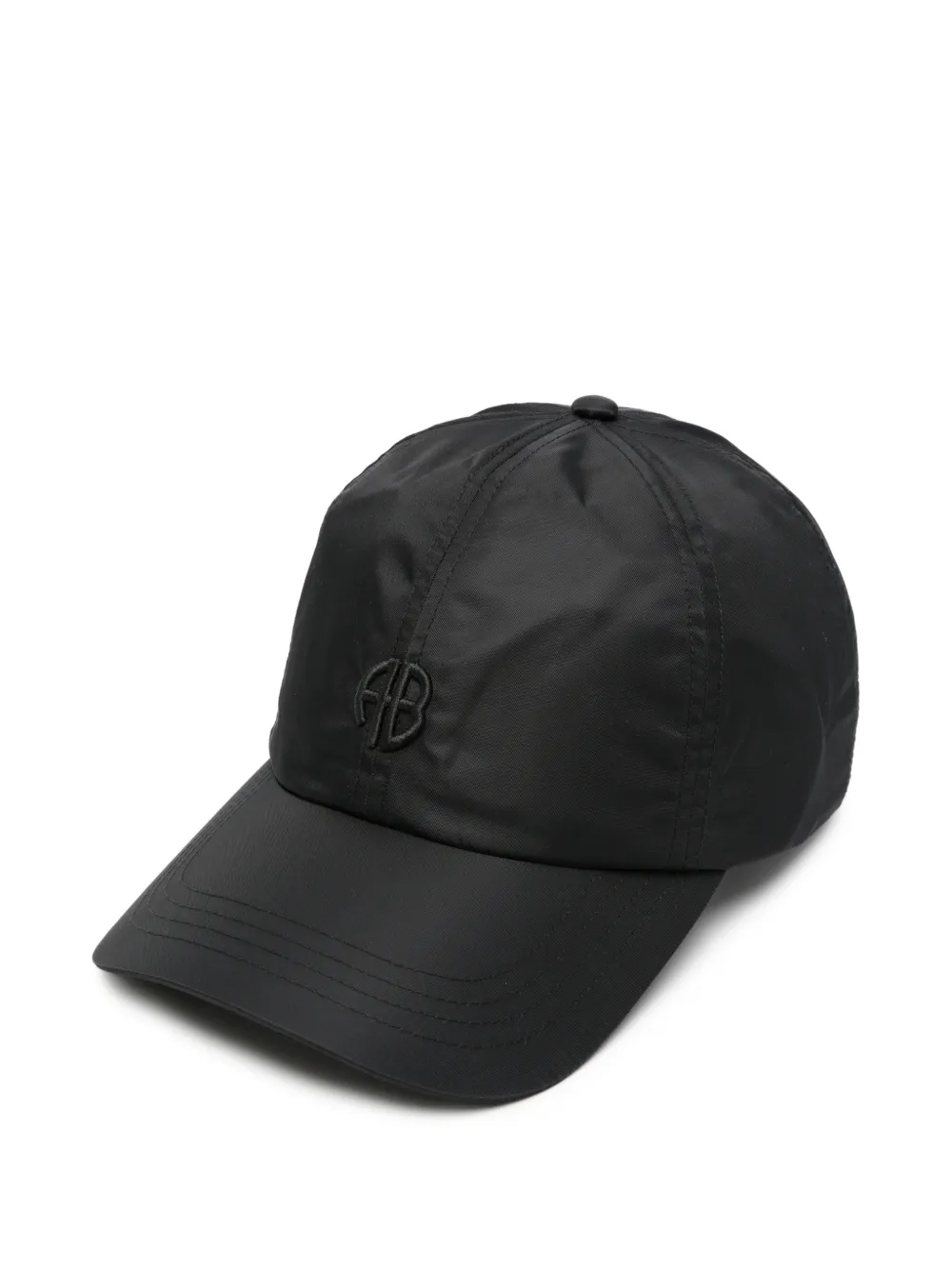 ANINE BING Jeremy logo-embroidered baseball cap - Schwarz