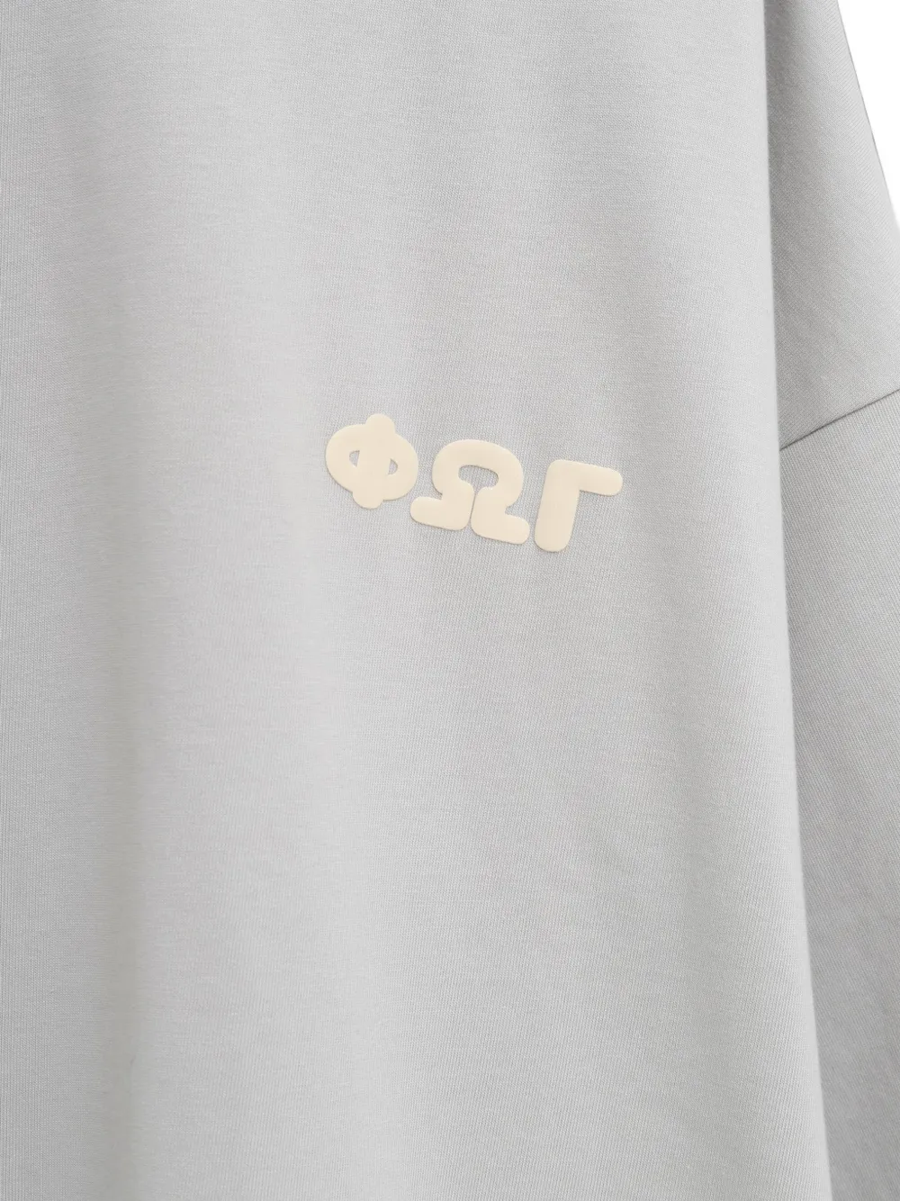 FEAR OF GOD ESSENTIALS Katoenen T-shirt met logoprint Grijs