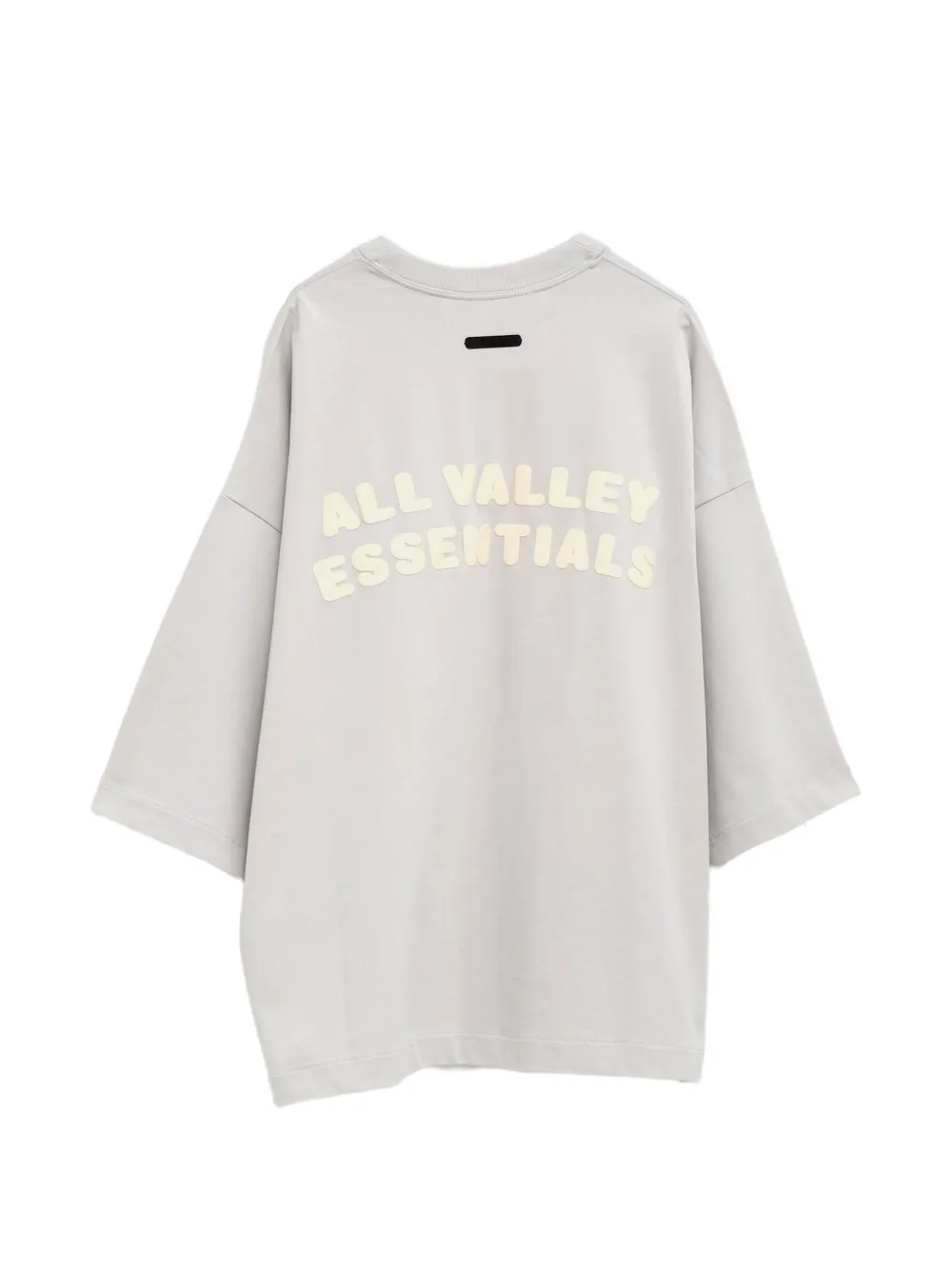 FEAR OF GOD ESSENTIALS Katoenen T-shirt met logoprint Grijs