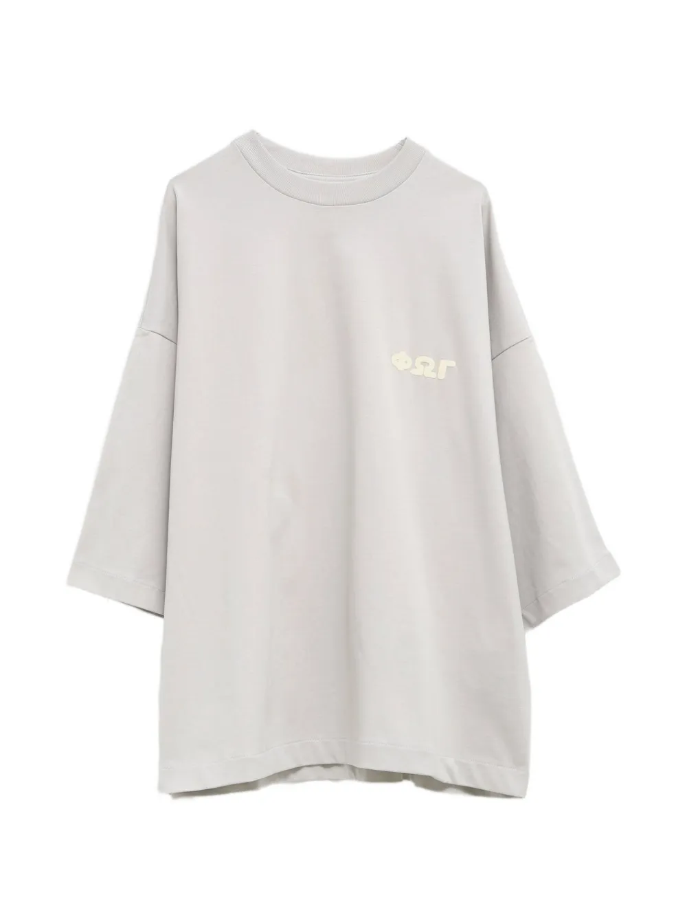 FEAR OF GOD ESSENTIALS Katoenen T-shirt met logoprint Grijs