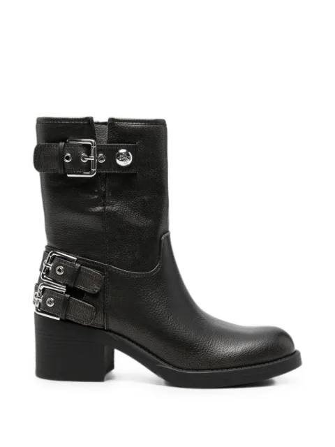 GUESS USA Leren laarzen met gesp