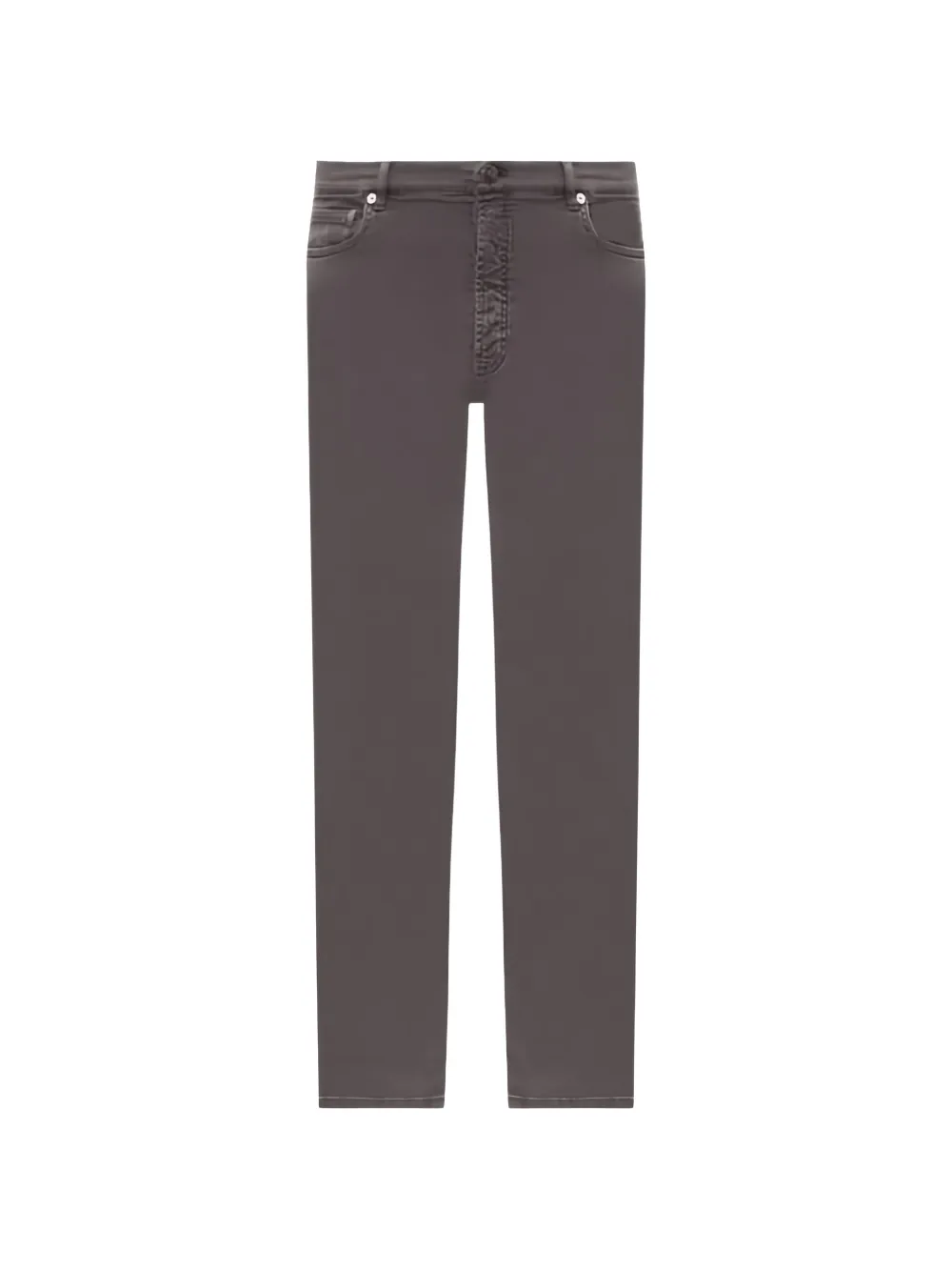 Brunello Cucinelli straight-leg five-pocket trousers - Grigio