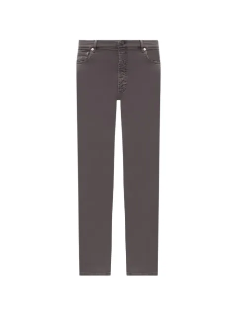 Brunello Cucinelli pantalones rectos con cinco bolsillos